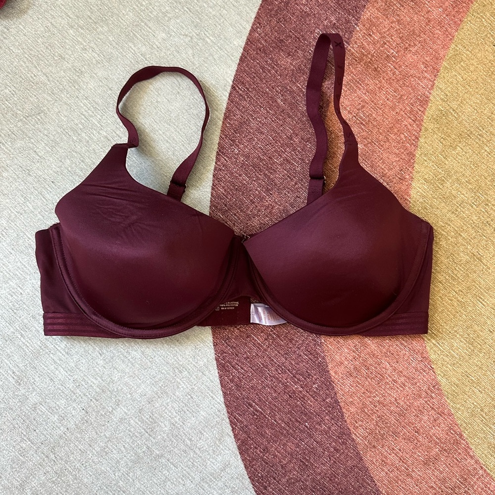 Maroon Savage X Fenty Bra